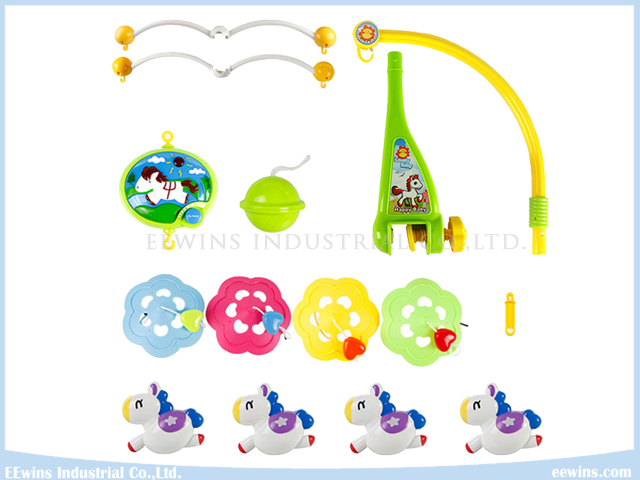 Electric Toys Baby Mobiles on Baby Cot for Baby