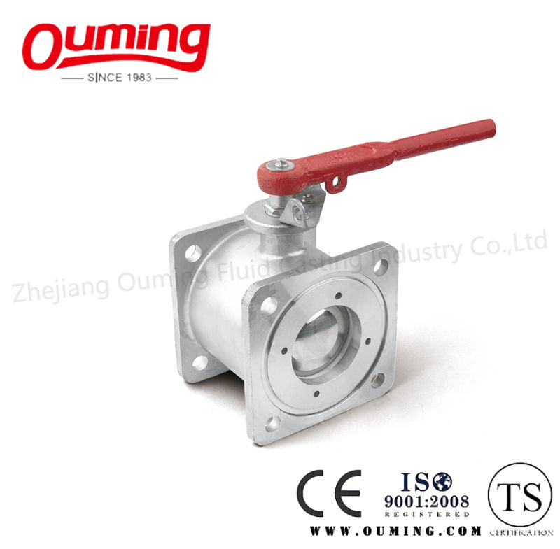 Stainless Steel Square Flange Ball Valve