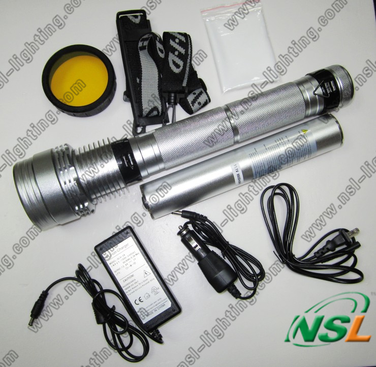 85W 75W 65W 50W 35W 24W HID Flashlight/HID Torch /Li-on Battery Sony 9300 mAh 8700 mAh (NSL-85W)