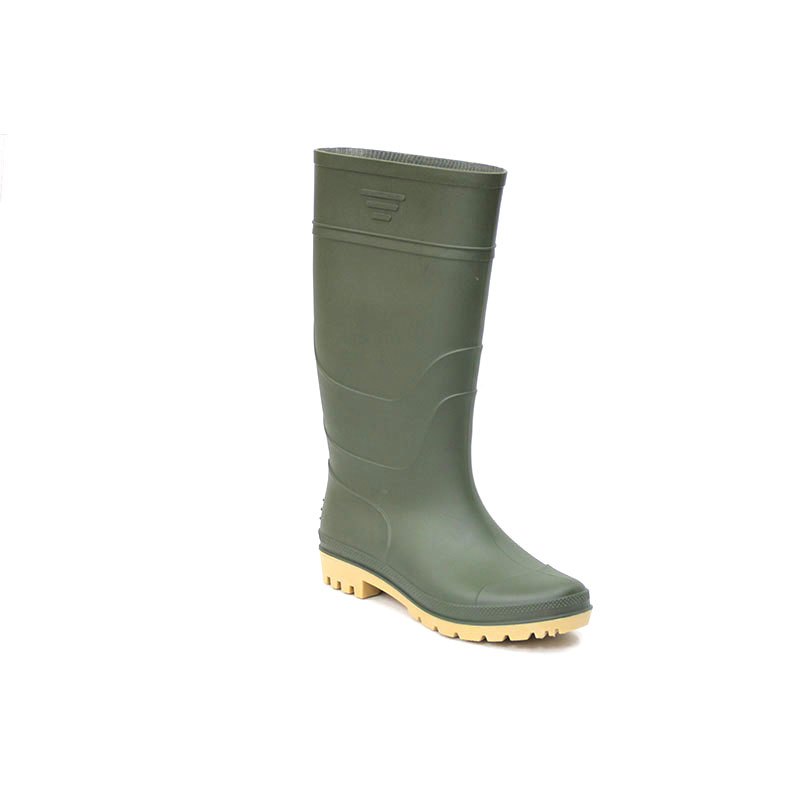 Rain Boots (Green upper/Yellow Sole)