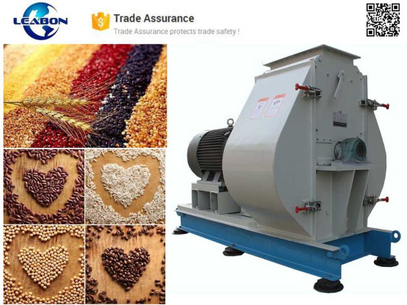 Wheat Grains Beans Crons Hammer Crusher Mill Used in Feed Pellet Making Line