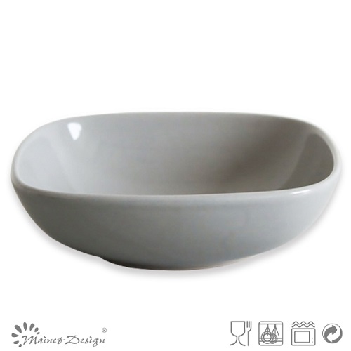 Fashion Design Square Shape Ceramic Bowl