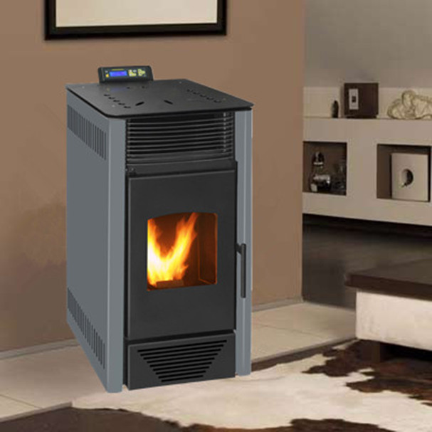 8kw, Auto Feeding, Auto Ignite, Indoor Using Wood Pellet Stove (NB-PI) Blue