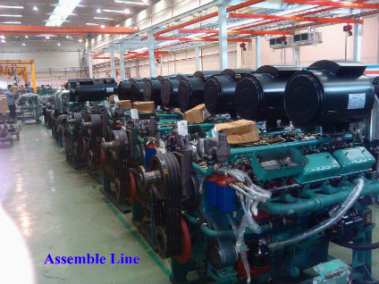 Wuxi Power 60Hz Diesel Generator Engine 500kw