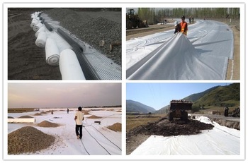 Non Woven Fabric Geotextile for Construction Project Keep Geo Stabilization