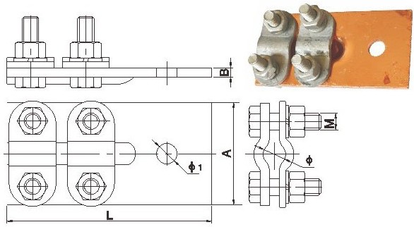 Skt Type High Precision Copper Plate Clip