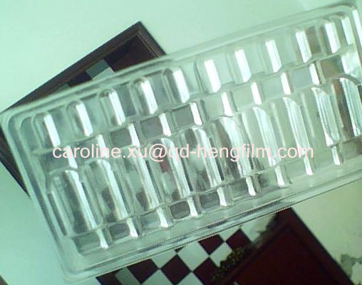 Food Grade PVC / PE Rigid Thermoforming Film (ISO certification)