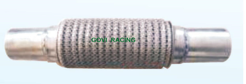 Car Exhaust Flexible Pipe with Aluminized Steel Nipples