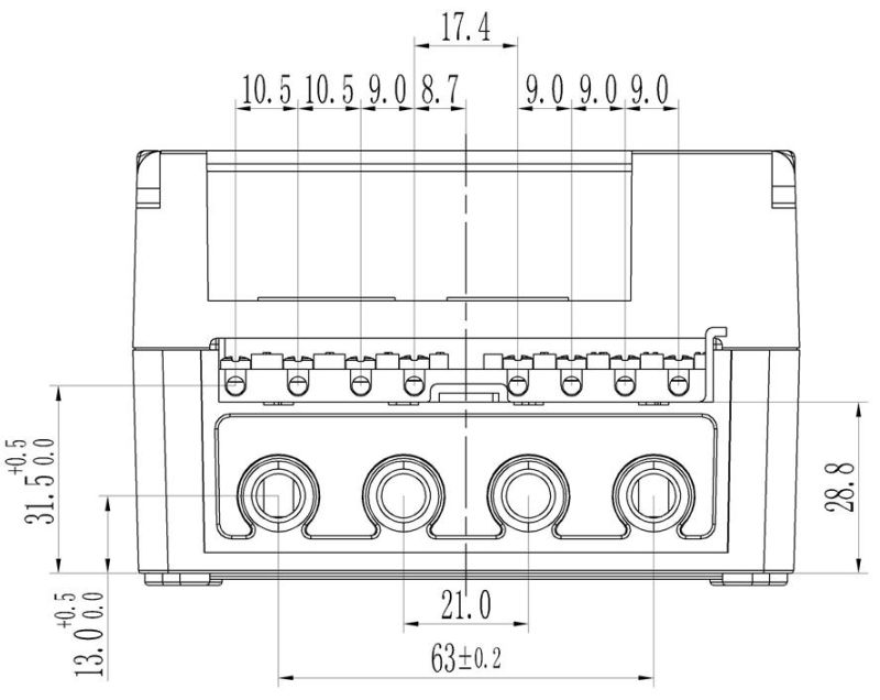 Single Phase IC Card Prepaid Energy Meter and Vending System