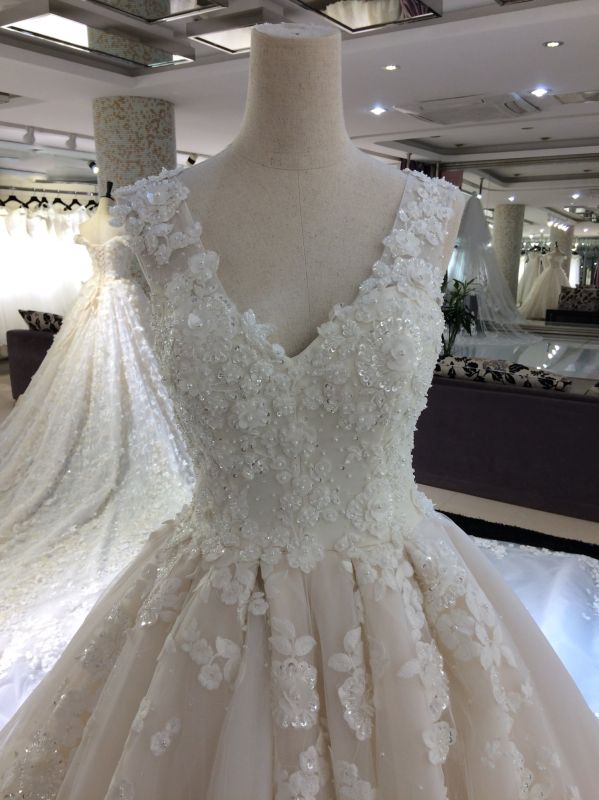 Real Photo Marriage Wedding Dress