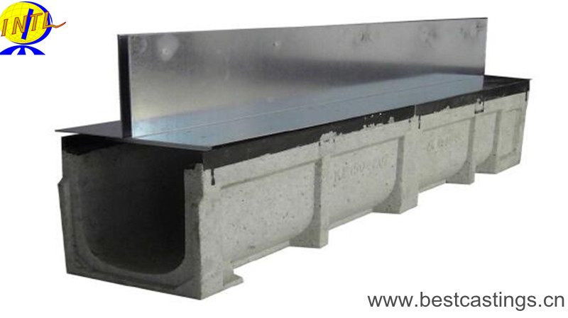 Class D400 Ductile Cast Iron Trench Grate for Road