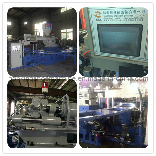 One/Two Color PVC Shoes Air Blowing Moulding Machine