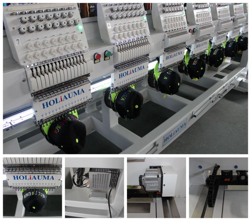 Best China Factory Price Daohao System Embroidery Machine / New 8 Head Tubular Cap Embroidery Machine