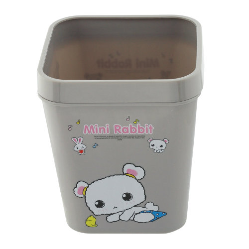 Mini Rabbit Colorful Plastic Waste Bin (FF-5256)