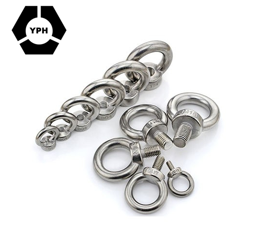 Wholesale Stainless Steel Ring Shape Thread Nut DIN582 Lifting Eye Nuts with Bolts
