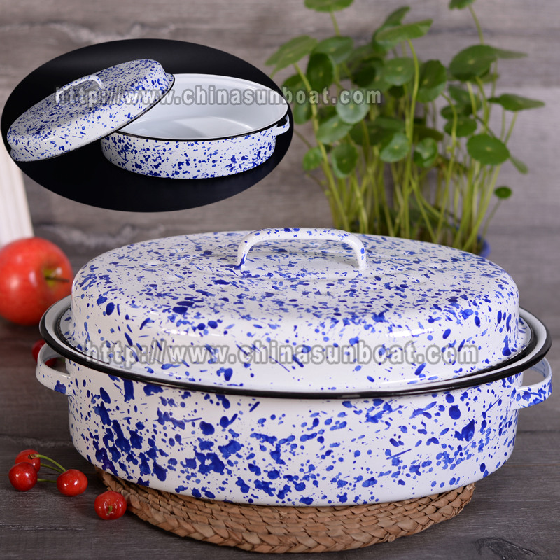 Hot Selling Turkey Roaster, Oval Roaster, Enamelware