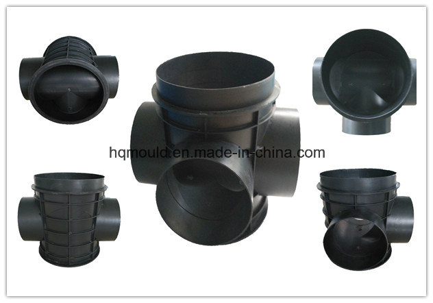 Plastic Injection Mould for Manhole Body (Three Doors Well)