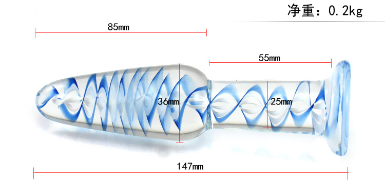 Crystal Dildo Sex Toy for Women Ij-Bl030