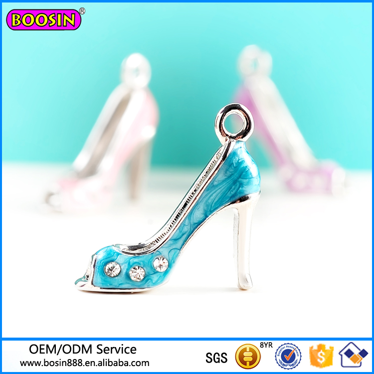 2016 Trendy Fashion Charm Jewelry High Heel Charm #17115