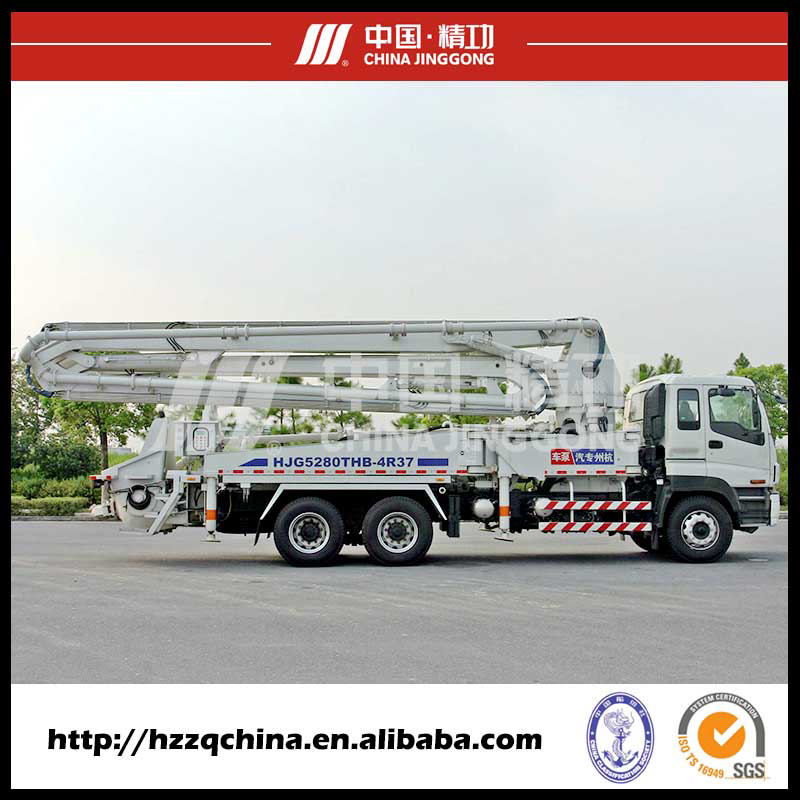 37m Isuzu Truck-Mounted Concrete Delivery Pump (HZZ5270THB)