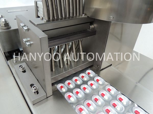 Alu Alu Capsule Tablet Pill Softgel Blister Packaging Machine