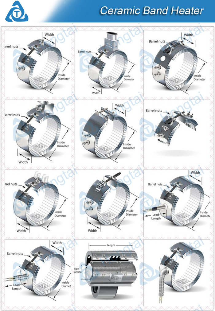 High Quality and Available Price Ceramic Band Heater for Plastic Package Industry