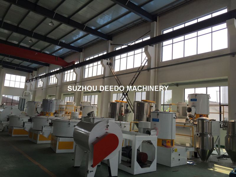 Hot and Cooling Plastic Mixer Machine