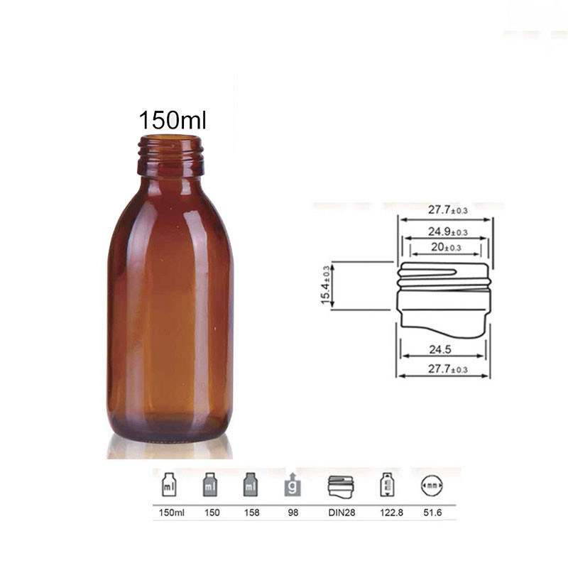 100ml Custom-Made Glass Bottle (NBG09)