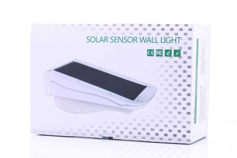 3.5W Super Bright Outdoor Solar LED Wall Sensor Lamp