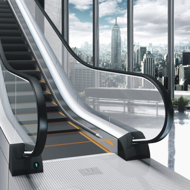 Public Place Commercial Automatic Passenger Step Residential Escalator