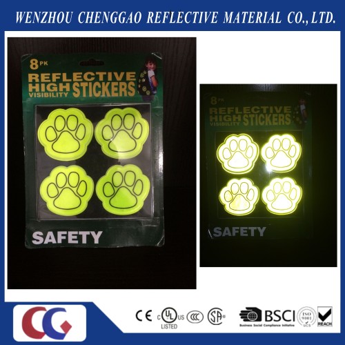 Fluorescent Smile Face Flashing Light Sticker