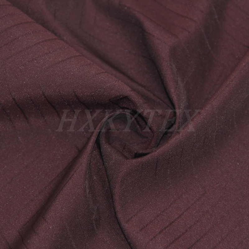 W Shape Jacquard with Compound Polyester Fabric for Jackets