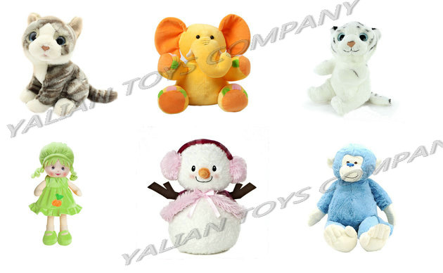 Custom Stuffed Plush Toy Cartoon Character Soft Toy for Promotion