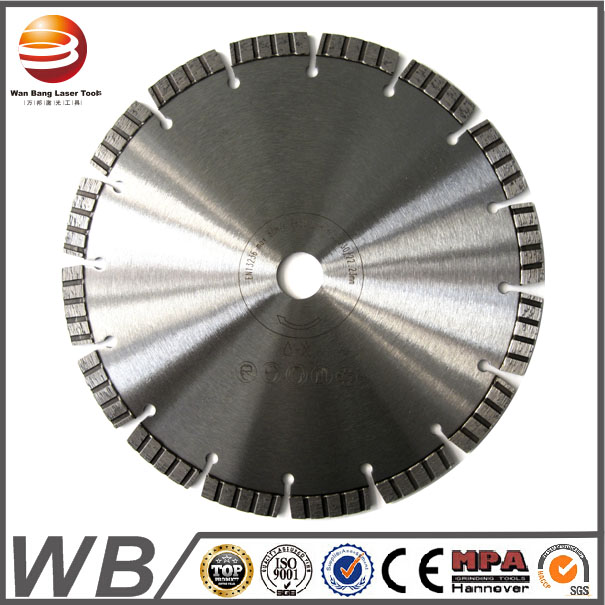 Laser Welded Diamond Turbo Saw Blades for General Purpose