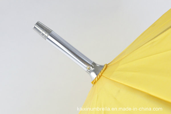 190t Polyester Auto Open Golf Straight Umbrella with Piping