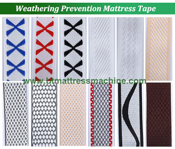 100% Polyester Mattress Tape Edge Material