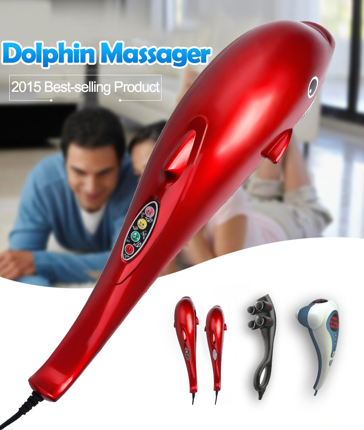 Dolphin Designed Handheld Massager (LC-2002H)