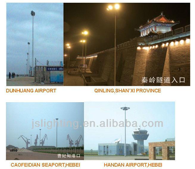 30m 1000W High Mast Light,30m 800W High Mast Lighting,30m 600W High Mast Lights,30m 400W High Mast Lighting