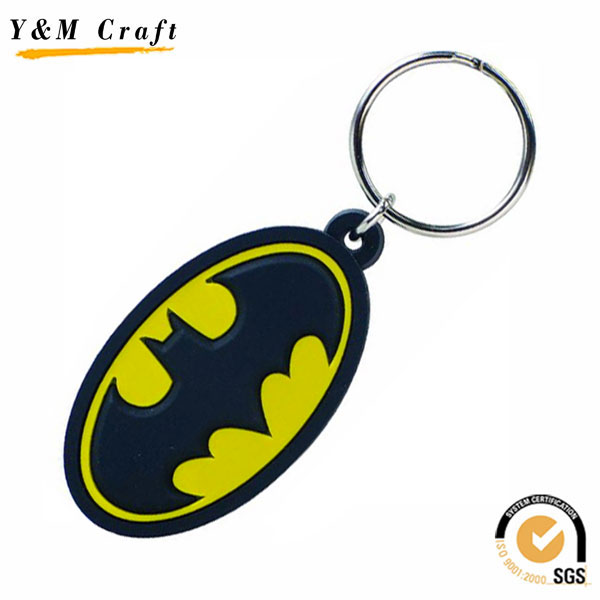 3D Design Personalised Silicon Rubber Key Tags Ym1130