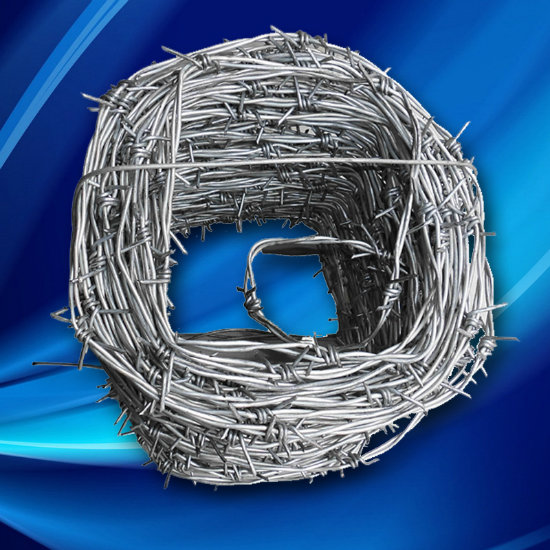 Electro Welded Galvanized Barbed Wire for Industry