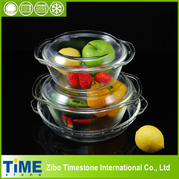 Borosilicate Glass Bakeware Set (DPP-7)