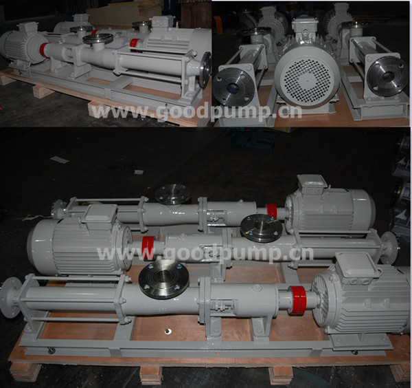 Hot Sell Stainess Steel Single Screw Pump of Food Industry