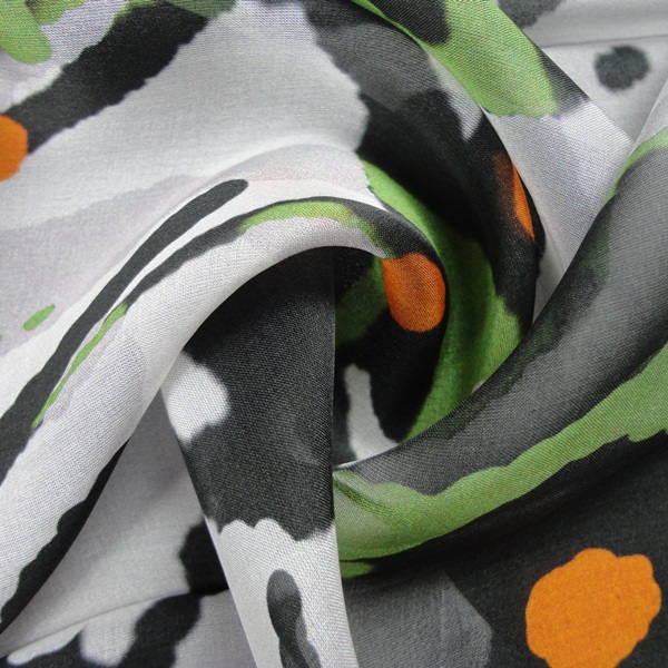 Wide Chiffon Silk Scarf with High Quality