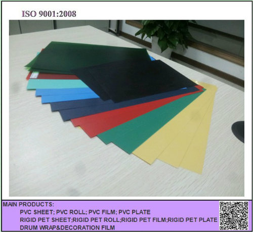 Matt or Glossy Surface Color Rigid PVC Sheet for Christmas Tree Decoration