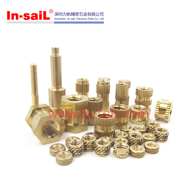 China Fastener Supplier M6 Brass Insert Fittings for Apple Watch