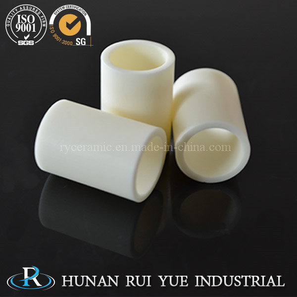 Glazing Black and White Ceramic Alumina Parts