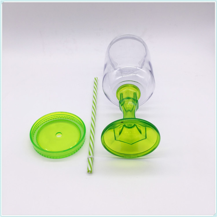 Popular High Quality 720ml Transparent Pet Disposable Plasti Cup Juice Cup