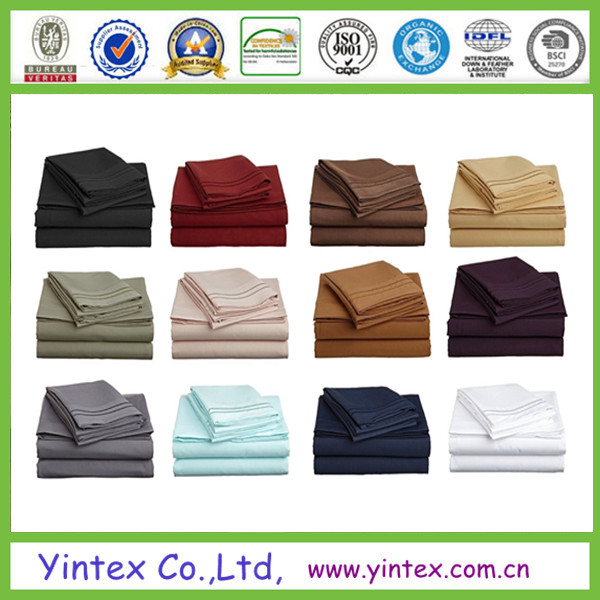 Colorful Desgin 100% Cotton Bed Sheet