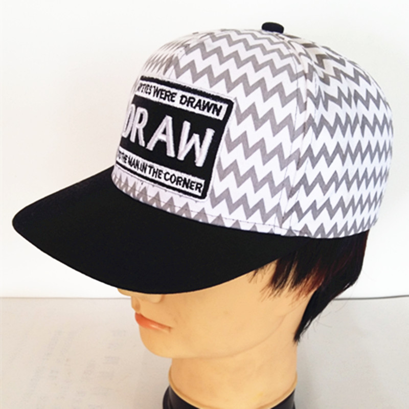 Flocking Printing Cap Hip-Hop Cap Urban Fashion Hats