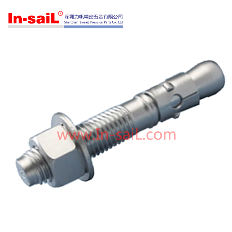 OEM Zinc Plated M6-M24 Concrete Asphalt Wedge Anchor Bolt